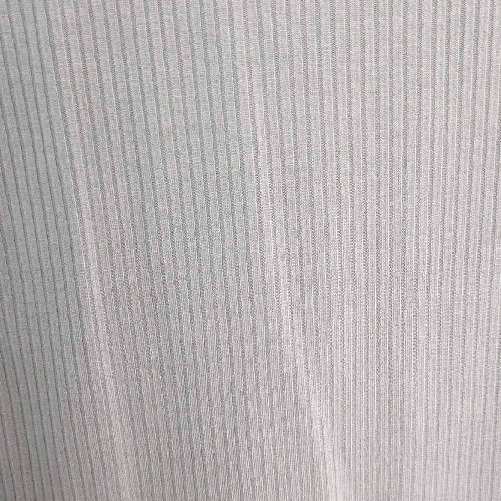 Casual Ribbed Short Sleeve Top in Sage - Picture 3 of 4